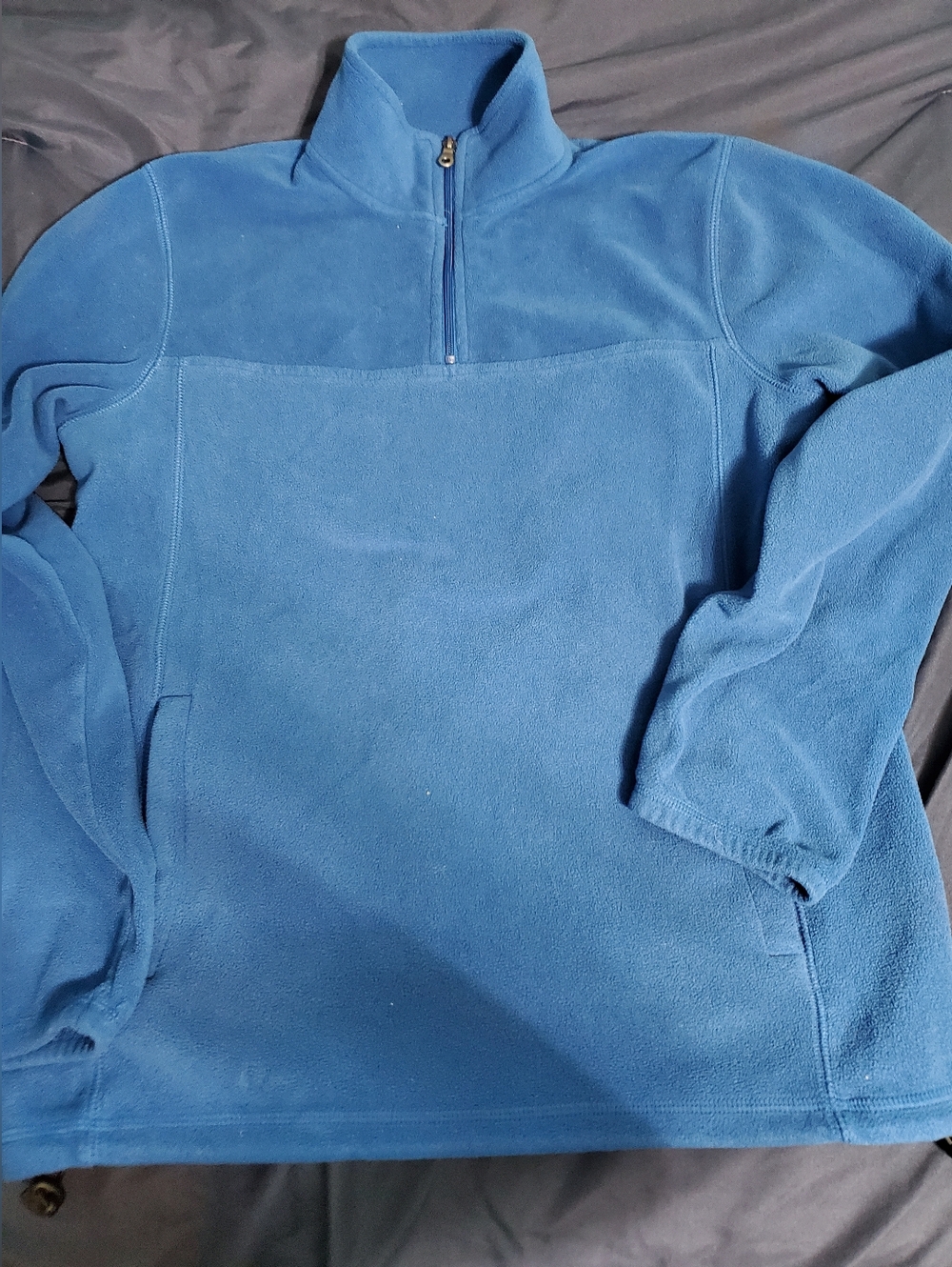 Croft & Barrow Men's Fleeze Half Zip Sweater, Size: Small